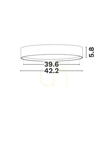 Check EIBAR Luces Exclusivas Ceiling Mesh LE62446