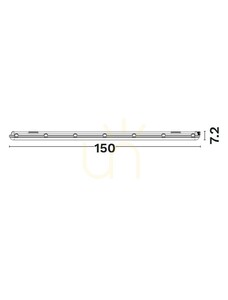 Luces Exclusivas GAUCIN LE62493 linear LED ceiling light, white, 150 cm, 50 W, 4000 K small 2