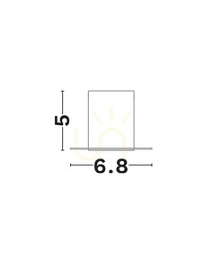 Recessed Spotlight ONDARA Luces Exclusivas LE62536 white LED 3W 3000K small 1