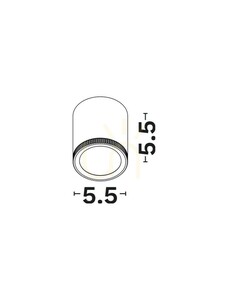 SARRIA Luces Exclusivas LE62572 surface-mounted spotlight white LED 9 W 3000 K Ø5.5 cm small 1