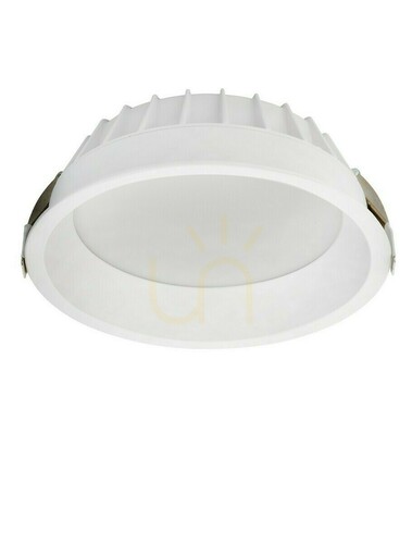 Check Luces Exclusivas UTIEL LE62578 recessed LED downlight, white, 24 W, 3000 K
