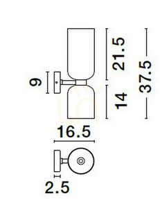 REPOS Luces Exclusivas wall lamp LE42647 4 REPOS Luces Exclusivas wall lamp LE42647 small 4