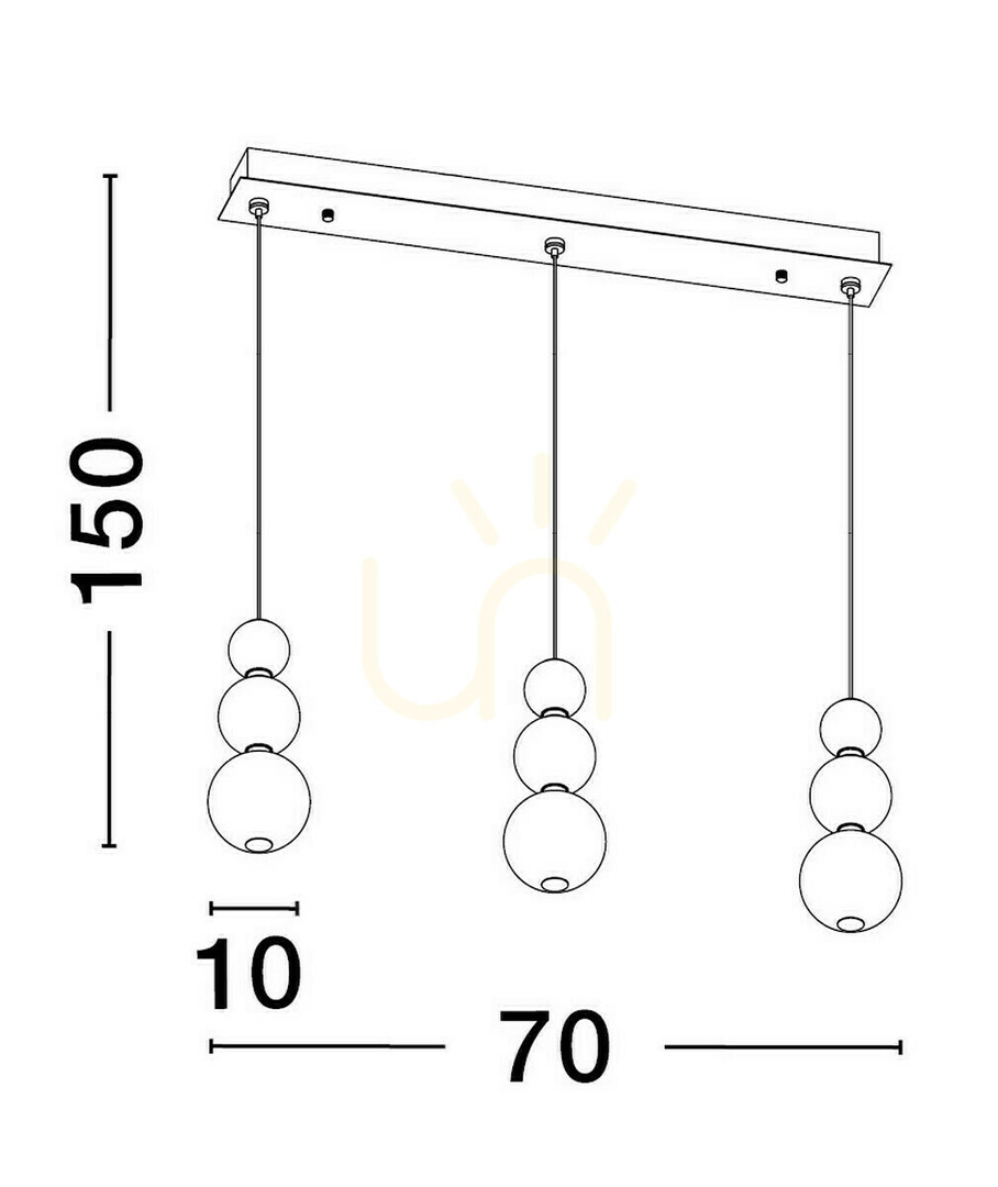 Display ADAN Luces Exclusivas Pendant Lamp LE43213 ADAN Luces Exclusivas Pendant Lamp LE43213