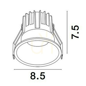 ARAMIEL Luces Exclusivas Ceiling Mesh LE65102 small 1