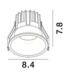 ARAMIEL Luces Exclusivas Ceiling Mesh LE65104 small 2