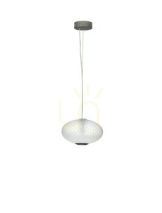 Luces Exclusivas CORVELA LE45176 Grey LED Pendant Light 12 W, 30 cm small 0