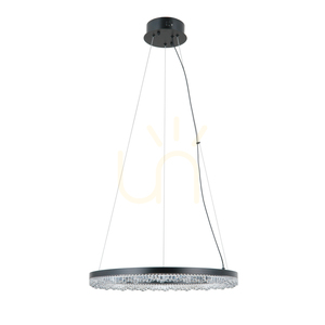 Italux Barlo LED Pendant Light Black 50 cm PND-34526-M-BK small 0