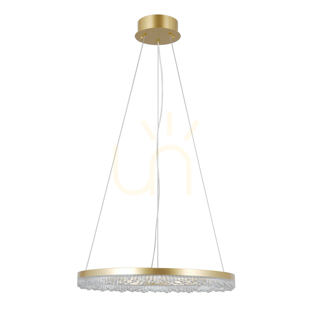 Italux Gold LED Pendant Lamp 50 cm 22W Acrylic PND-34526-M-GD