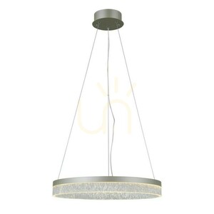 Italux Pantal LED pendant light, silver, 50 cm, PND-34533-M-SILV small 4