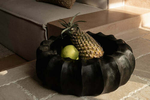 Check Black Kuro Kabocha Bowl 40x40x15 cm
