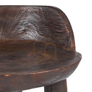 Stool Sit Happens Low Chair Dark Walnut 50 cm small 4
