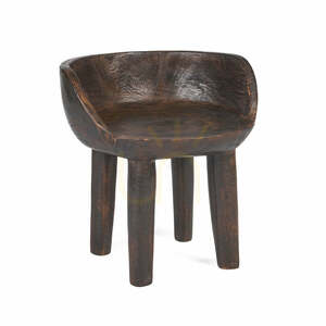 Stool Sit Happens Low Chair Dark Walnut 50 cm small 0