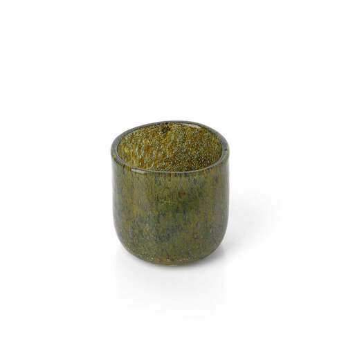 Check Green Forest Candle Holder 9 cm Handmade Decorative Interior Decor
