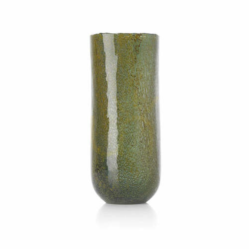 Check Glass Vase Green High Forest Collection 33 cm