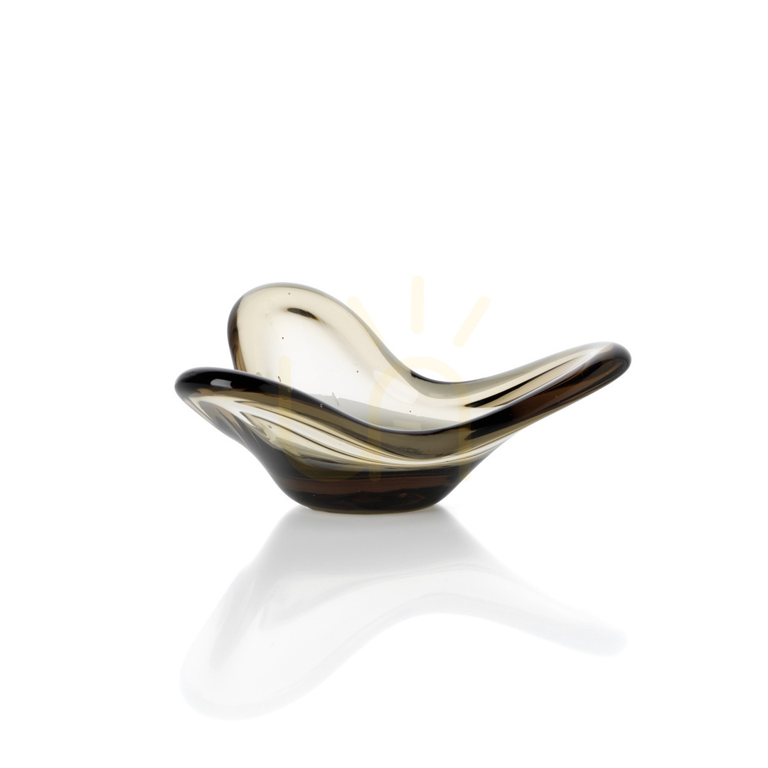 View Smoke Liquid Form Candle Holder 16.5x16.5x8 cm Smoke Liquid Form Candle Holder 16.5x16.5x8 cm