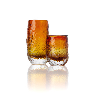 Amber Glass Tumbler 10.5 cm small 4