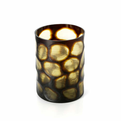 Check Vase en verre doré Honey L Glass Collection 31 cm