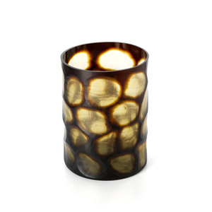 Vase en verre doré Honey L Glass Collection 31 cm small 4