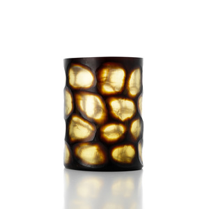 Vase en verre doré Honey L Glass Collection 31 cm small 5