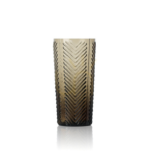 Bazar Bizar Herringbone Smoke Highball Glass 310 ml small 5