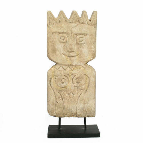 Check Timor Man on Stand XL 5 Crown Stand Decoration Figure 47 cm