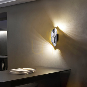 Wall lamp NEVIS 9030-21 Silver 2xLED small 2