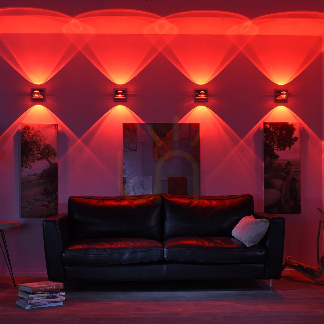 Display Q-FISHEYE wall lamp 9115-55 Silver 2xLED Q-FISHEYE wall lamp 9115-55 Silver 2xLED