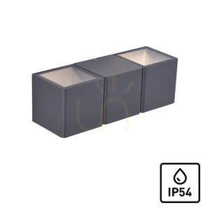 MARCEL wall lamp 9658-13 Anthracite 2xLED 1 MARCEL wall lamp 9658-13 Anthracite 2xLED small 1