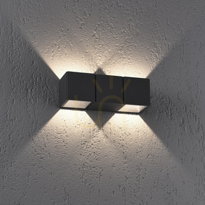 MARCEL wall lamp 9658-13 Anthracite 2xLED 4 MARCEL wall lamp 9658-13 Anthracite 2xLED small 4