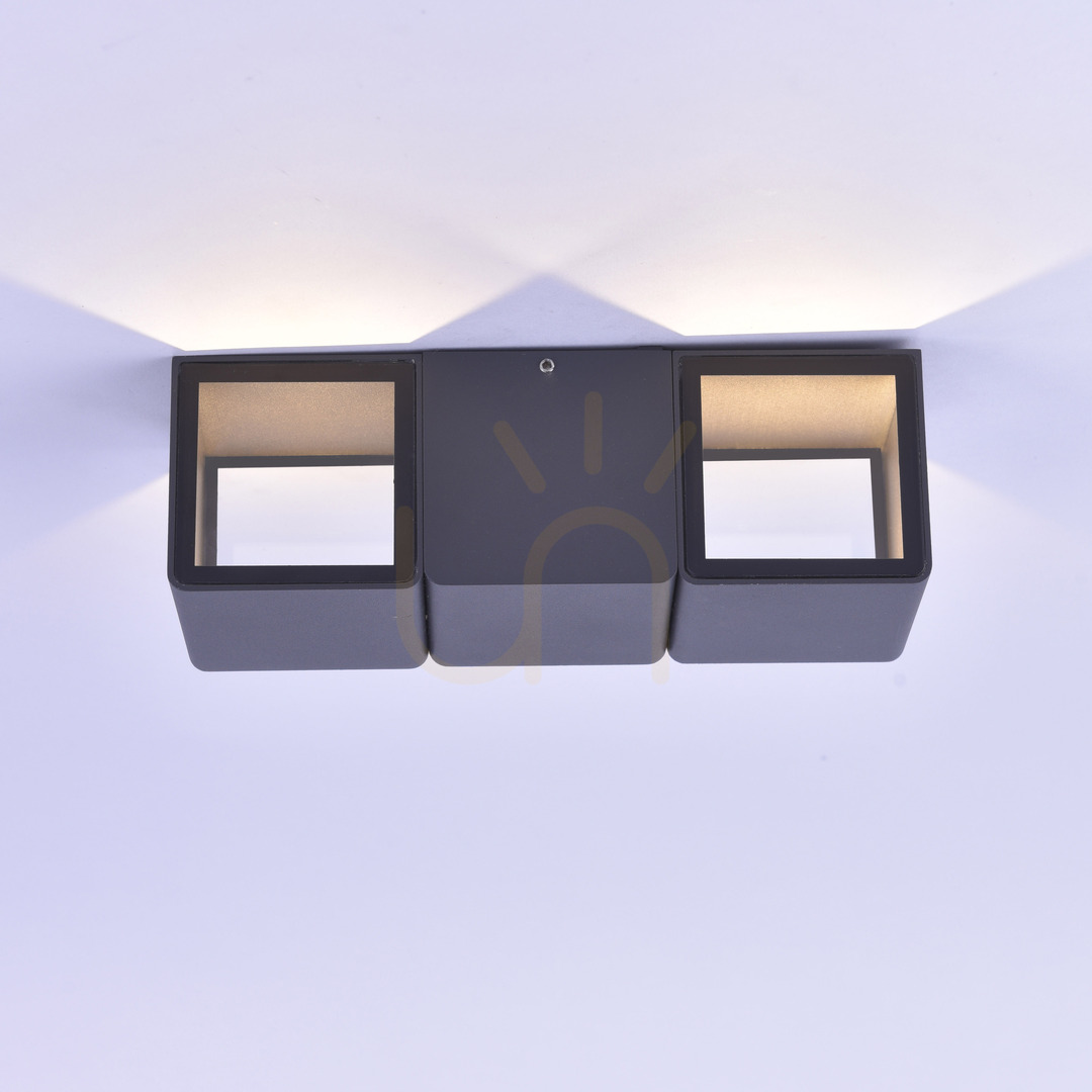 Show MARCEL wall lamp 9658-13 Anthracite 2xLED MARCEL wall lamp 9658-13 Anthracite 2xLED