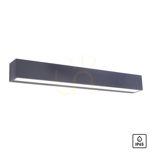ROBERT wall lamp 9676-13 Anthracite 1xLED small 1
