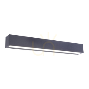 ROBERT wall lamp 9676-13 Anthracite 1xLED small 8