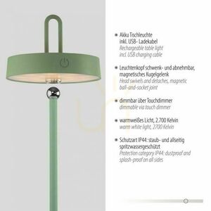 AMAG Garden Lamp 19310-43 Green 1xLED. 17 AMAG Garden Lamp 19310-43 Green 1xLED. small 17