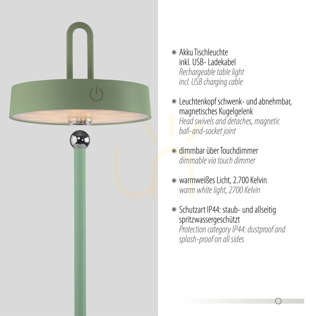 Display AMAG Garden Lamp 19310-43 Green 1xLED. AMAG Garden Lamp 19310-43 Green 1xLED.