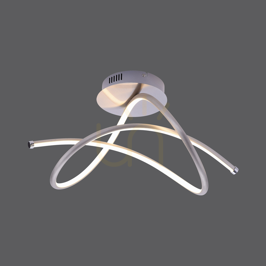 Plafond VIOLETTA 15441-55 Silver 1xLED