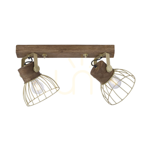 Plafond ALAMI 11487-60 Brown 2xE27 1 Plafond ALAMI 11487-60 Brown 2xE27 small 1