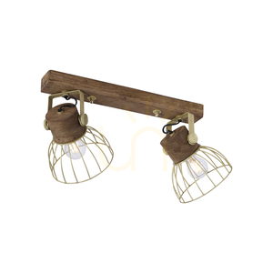 Plafond ALAMI 11487-60 Brown 2xE27 6 Plafond ALAMI 11487-60 Brown 2xE27 small 6