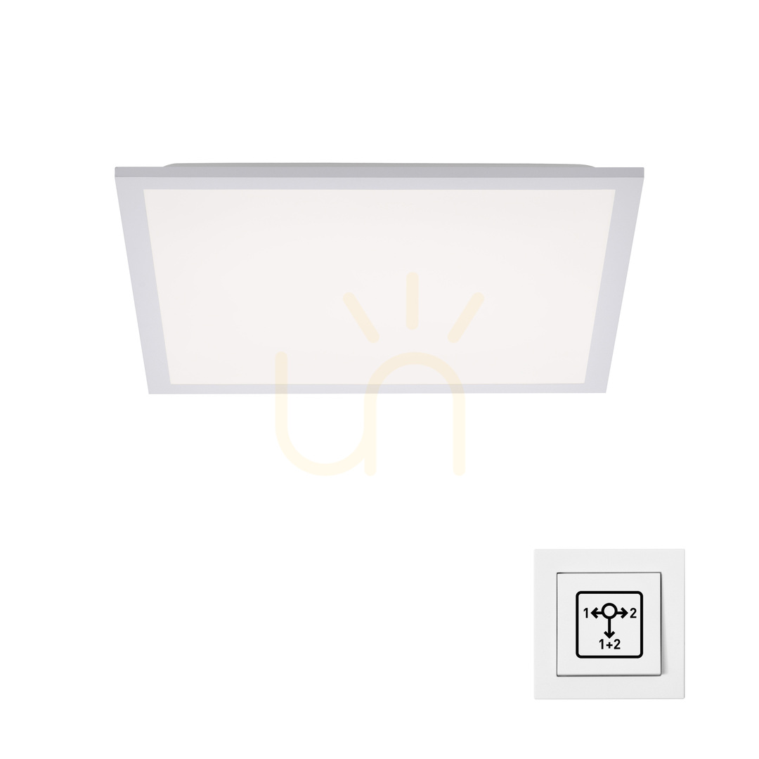 View FLAT Plafond 12201-16 White 2xLED FLAT Plafond 12201-16 White 2xLED