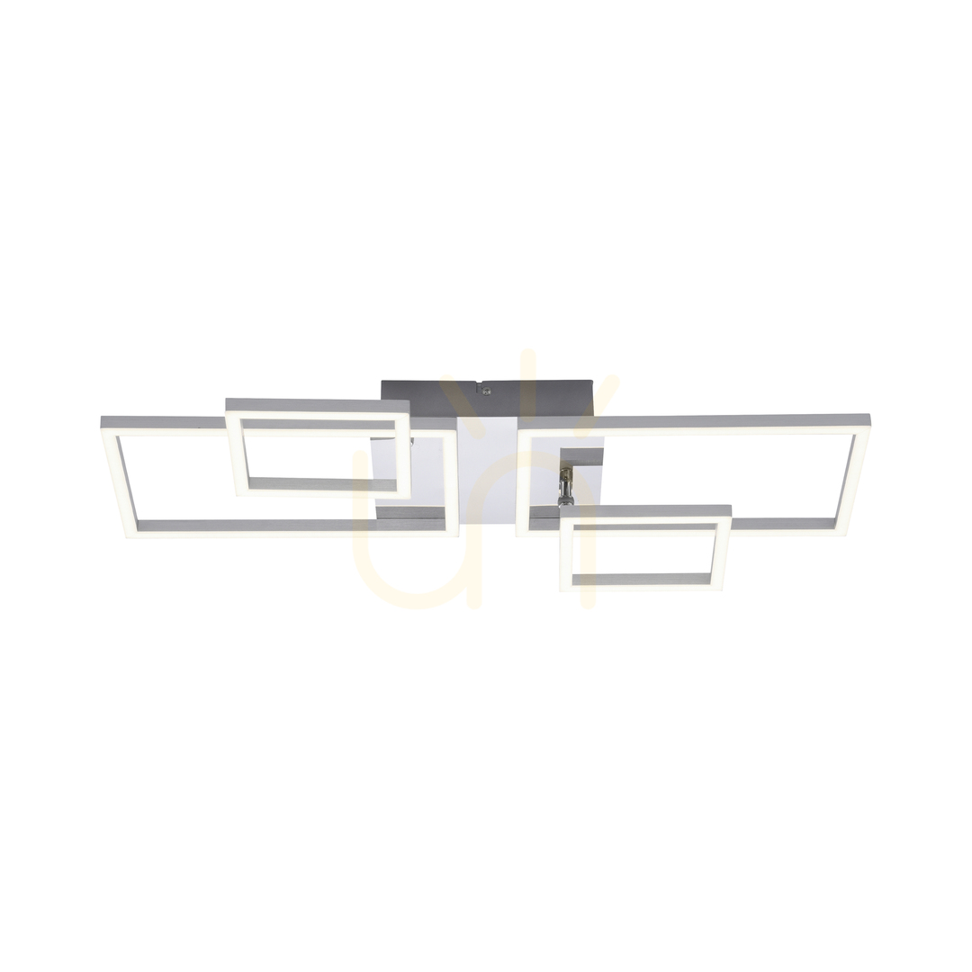 View Plafond IVEN 14030-55 Silver 4xLED Plafond IVEN 14030-55 Silver 4xLED