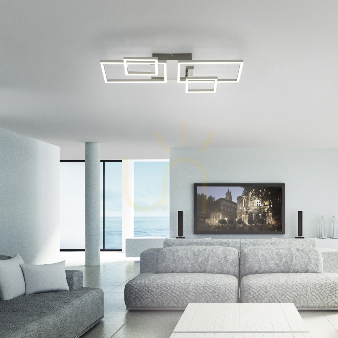 Preview Plafond IVEN 14030-55 Silver 4xLED Plafond IVEN 14030-55 Silver 4xLED