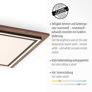 Plafond PALMA 6141-79 Wood 2xLED 3 Plafond PALMA 6141-79 Wood 2xLED small 3