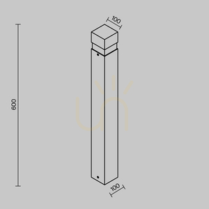 QUADRA O143FL-L15BK IP65 light post Maytoni 6 QUADRA O143FL-L15BK IP65 light post Maytoni small 6
