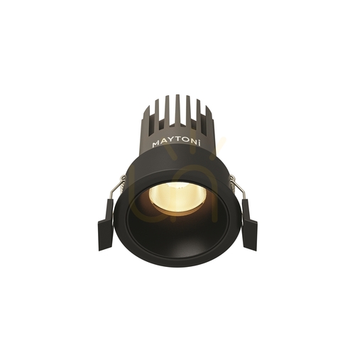 Check DIP recessed luminaire DL115-10W-2.7K-B Maytoni
