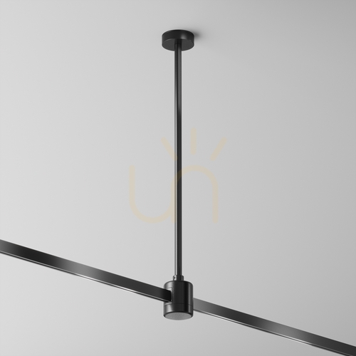 Check Maytoni Flarity TRA158C-IPCL1-B Medium Ceiling Mount, Black, 406 mm