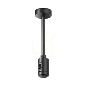 Short single ceiling mount 138 mm Flarity black Maytoni TRA156C-SL1-B small 1