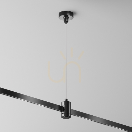 Check Single cable suspension for the FLARITY track system Maytoni TRA157SW-S1-B black