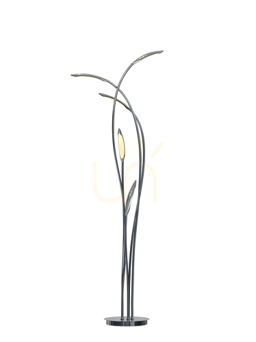 Check HAMPTON chrome floor lamp 3326-0501 Aviano