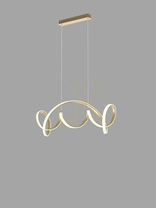 TORONTO pendant lamp gold 7095-0115 Aviano small 2