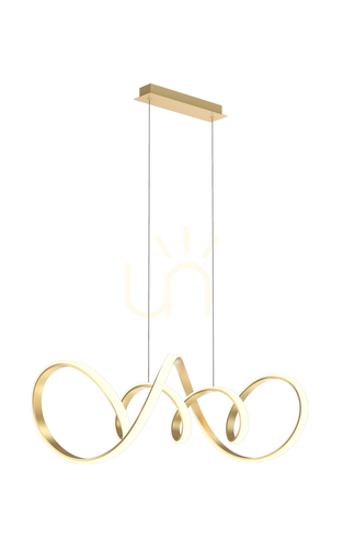 Check Toronto gold pendant lamp 7095-0115 Aviano