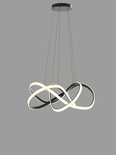 Check ARTE pendant lamp black 7097-0110 Aviano